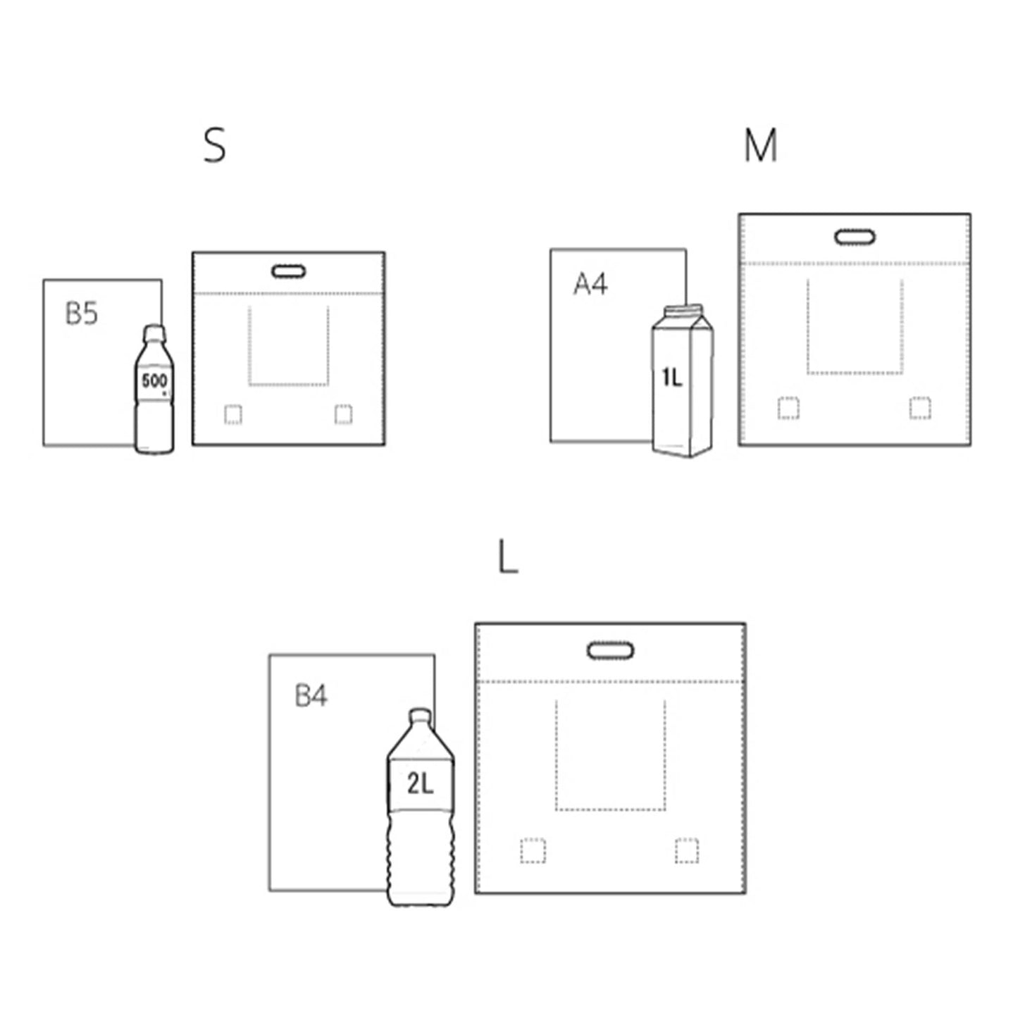 手ぶらエコバッグ